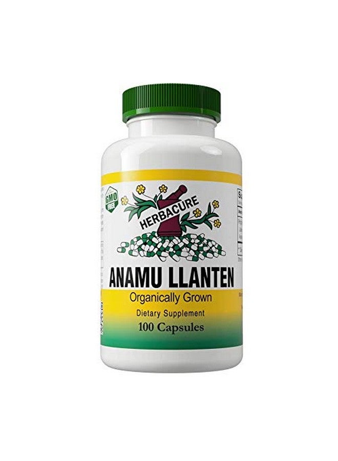 Anamu LLanten 550mg (1200mg Capsules per serving) - Organically Grown - 100