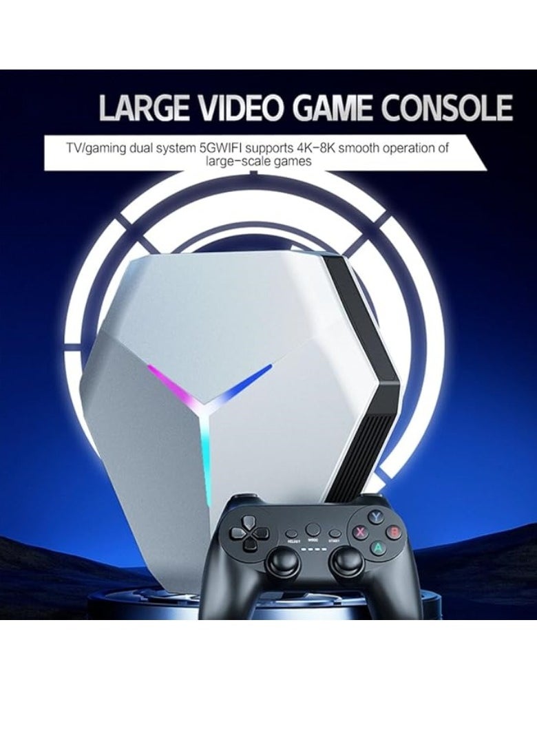 M MIAOYAN - X10 Retro Game Stick, 2.4G HD Retro Home Video Game Console with Game Controller Memory Card, Built-in 64G, 9700 Games, Two-Player Battle, TV Plug and Play Video Games - Image 1