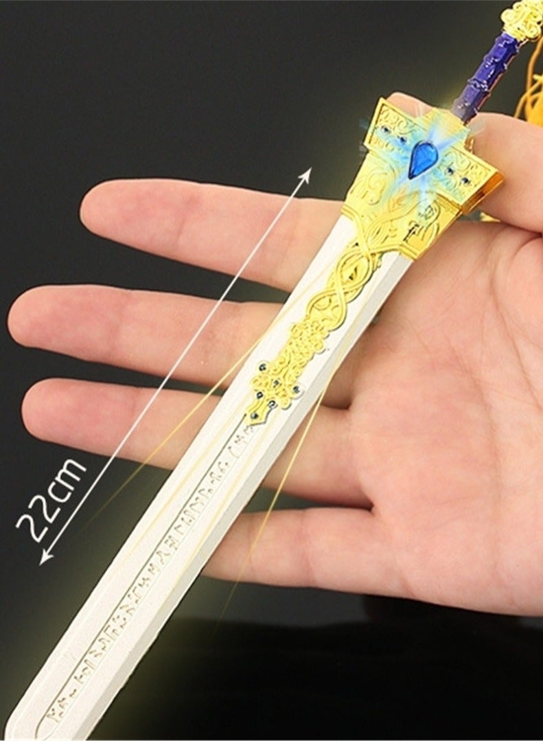 دعامات لعبة Elden Ring، سلاح معدني، زينة لعبة، سلسلة مفاتيح معدنية - Image 3