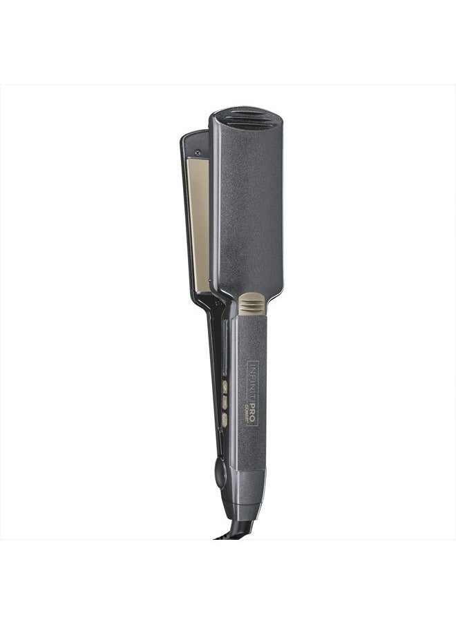 CONAIR مكواة فرد الشعر السيراميكية التورمالينية من INFINITIPRO BY CONAIR، مقاس 2 بوصة  - Image 1
