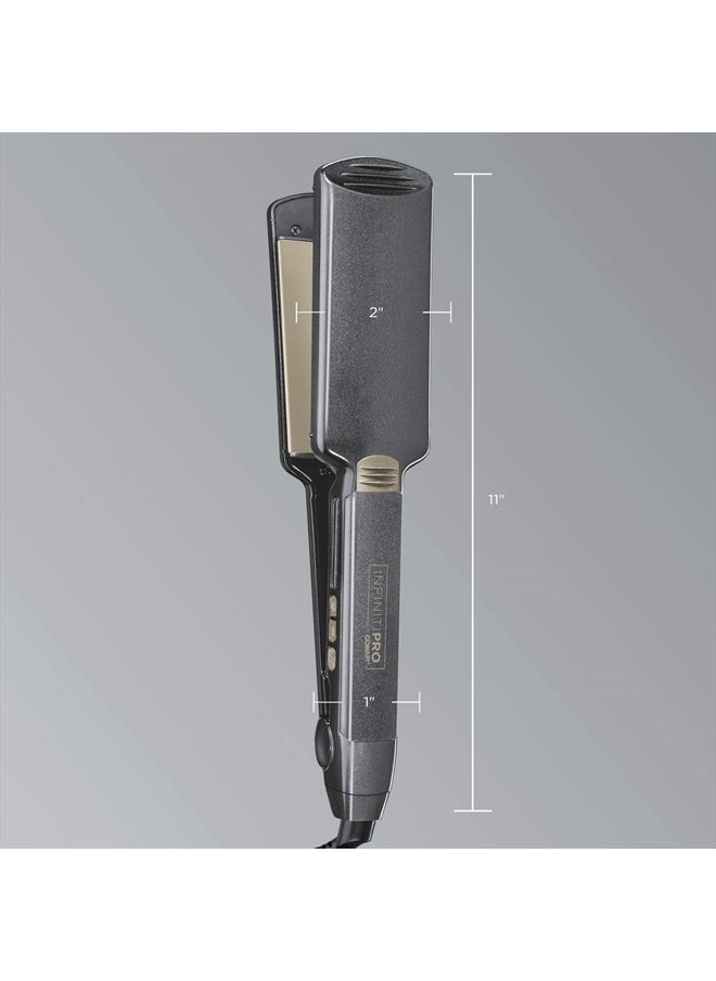 CONAIR - INFINITIPRO BY CONAIR Tourmaline Ceramic Flat Iron, 2-inch - Image 1