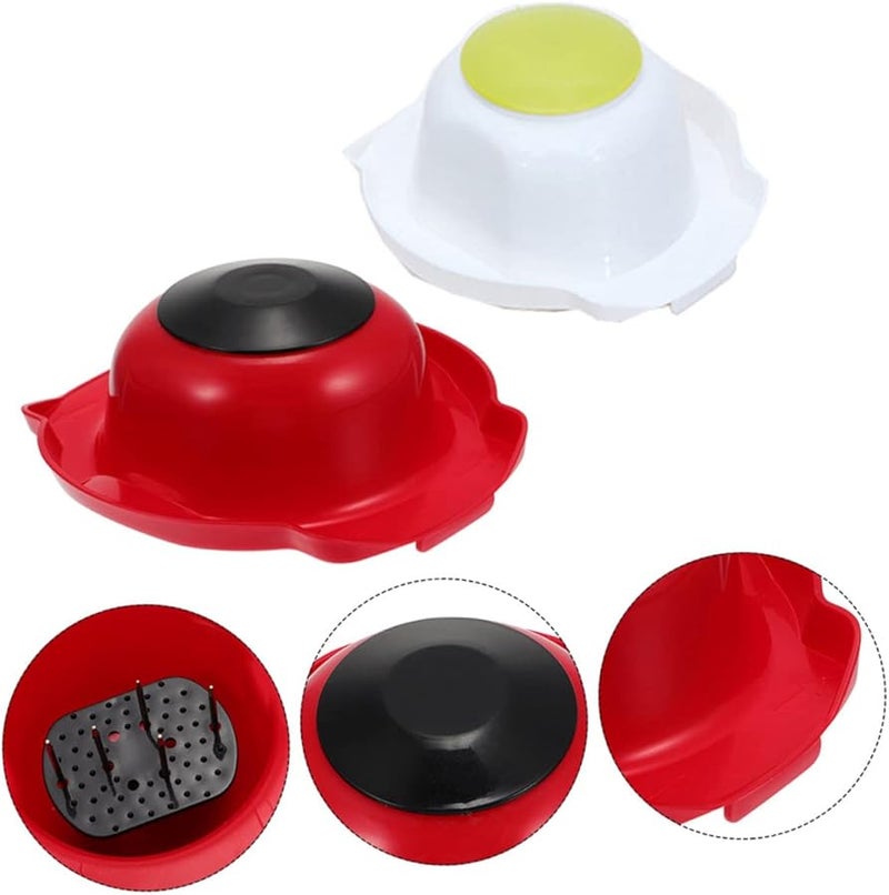 2Pcs Stainless Steel Finger Protectors for Food Slicing and Dicing Kitchen Safety Gadget - Image 5