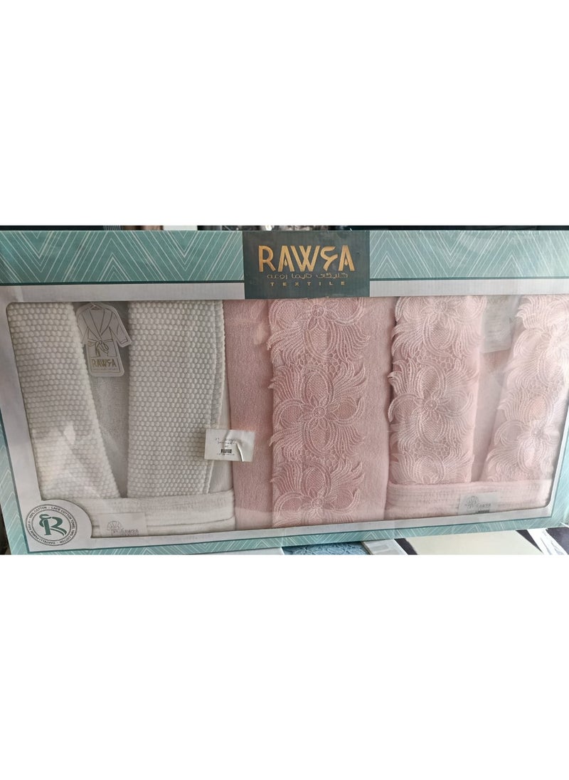 RAWAA - Bornoz double set, 6 pieces - Image 1