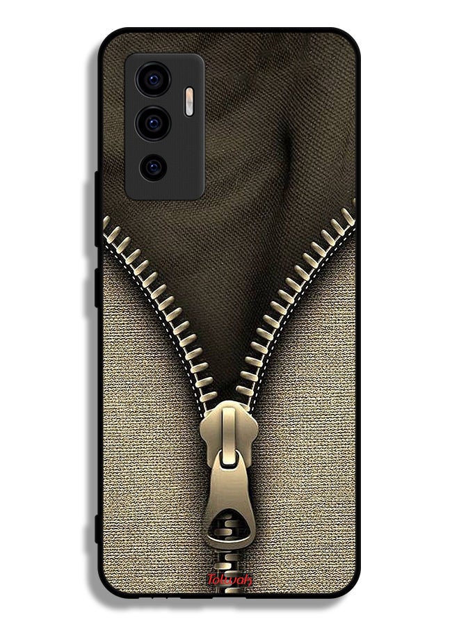 Tolwak Vivo S10e 5G Protective Case Cover Zip Pattern - Image 2