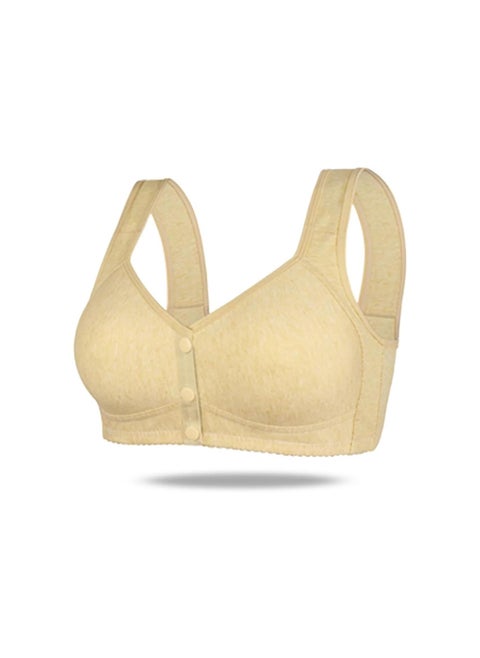 Daisy Bra,Lisa Charm Bras Front Snaps Seniors,Plus Size Full Coverage Closure Comfortable Push Up Sports Bras