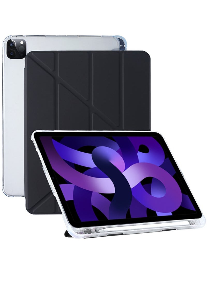 Captaintech iPad Pro 12.9 Case (3rd-6th Gen 2020-2022) – Premium Cover with 2nd Gen Apple Pencil Wireless Charging & Secure Holder | Slim Protective Shell ﻿ 