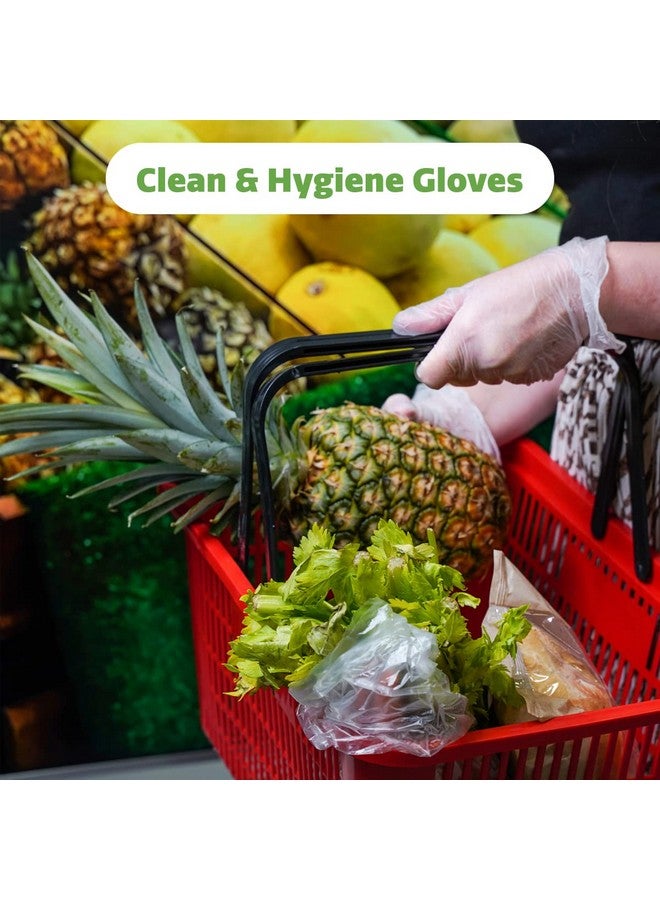 Comfy Package [100 Count Disposable Vinyl Gloves, Powder Free, Latex Free, Clear Gloves for Cooking and cleaning - Image 5