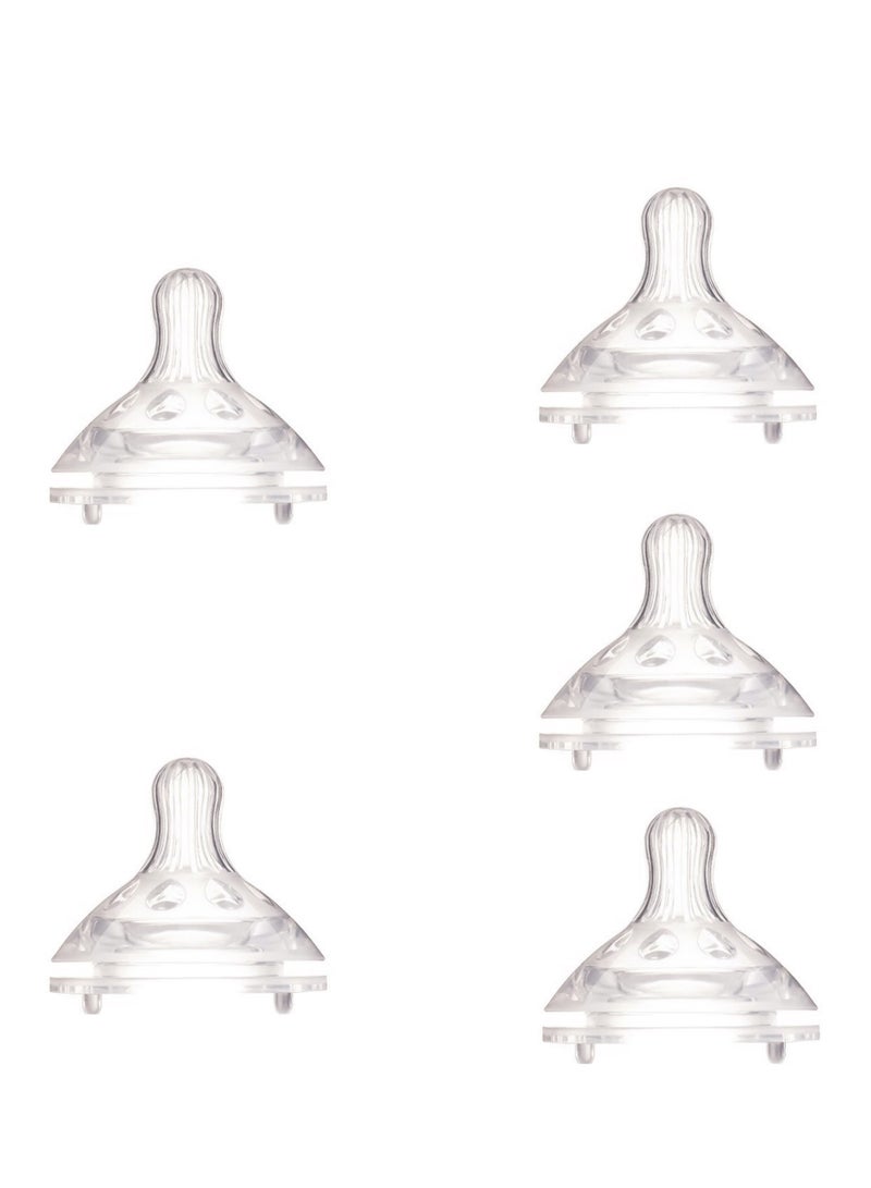 لوكو لوقو حلمة واسعة مقاس صغير- 5 قطعه - Image 1