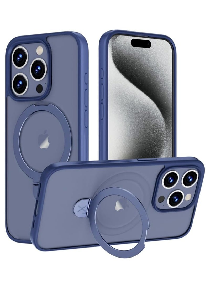 X-level - X-Level PITHY STONE II Series (With patent) case 2nd Generation for iPhone 15 Pro Max 6.7-inch Cover  - Blue Color - Image 1
