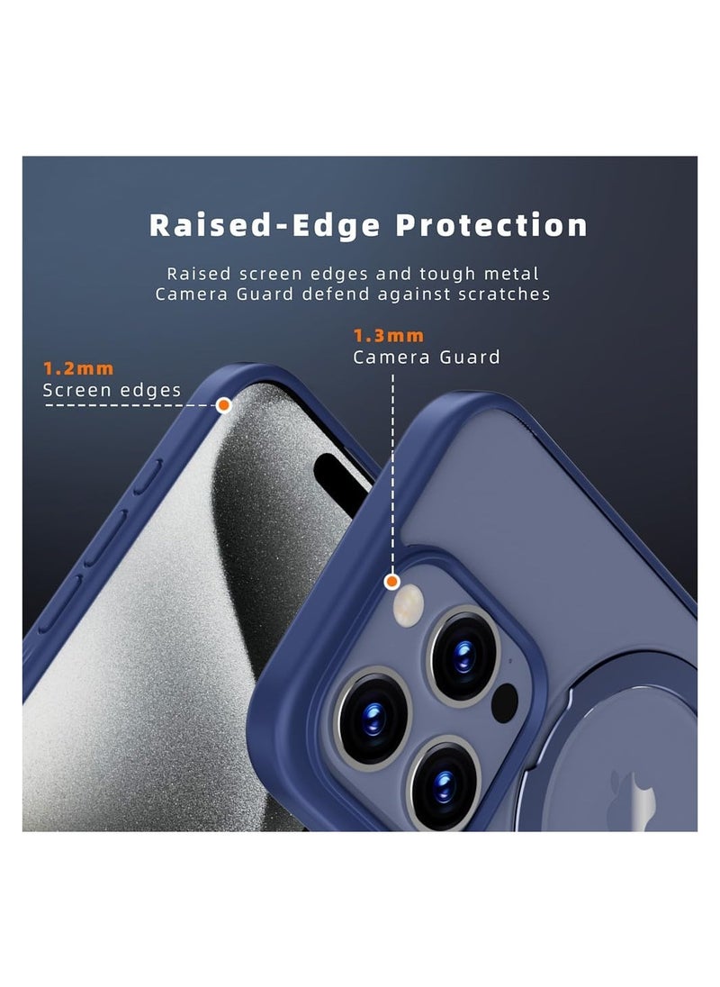 X-level - X-Level PITHY STONE II Series (With patent) case 2nd Generation for iPhone 15 Pro Max 6.7-inch Cover  - Blue Color - Image 1