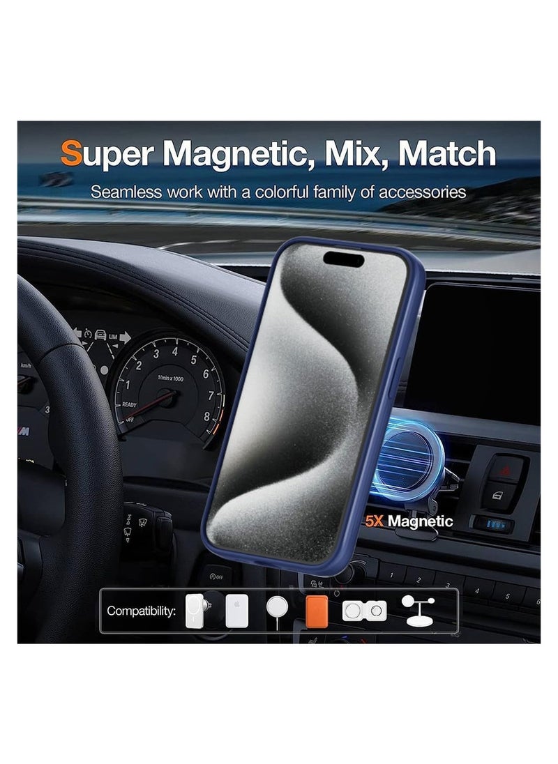 X-level - X-Level PITHY STONE II Series (With patent) case 2nd Generation for iPhone 15 Pro Max 6.7-inch Cover  - Blue Color - Image 1