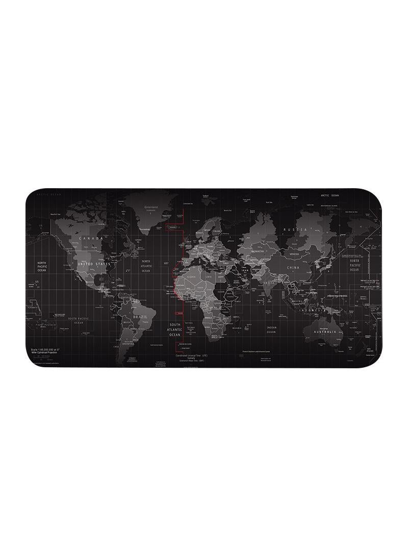 Y&D 80*40*0.2cm World Map Printing Style Game Anti Slip Rubber Mouse Pad  - Image 1