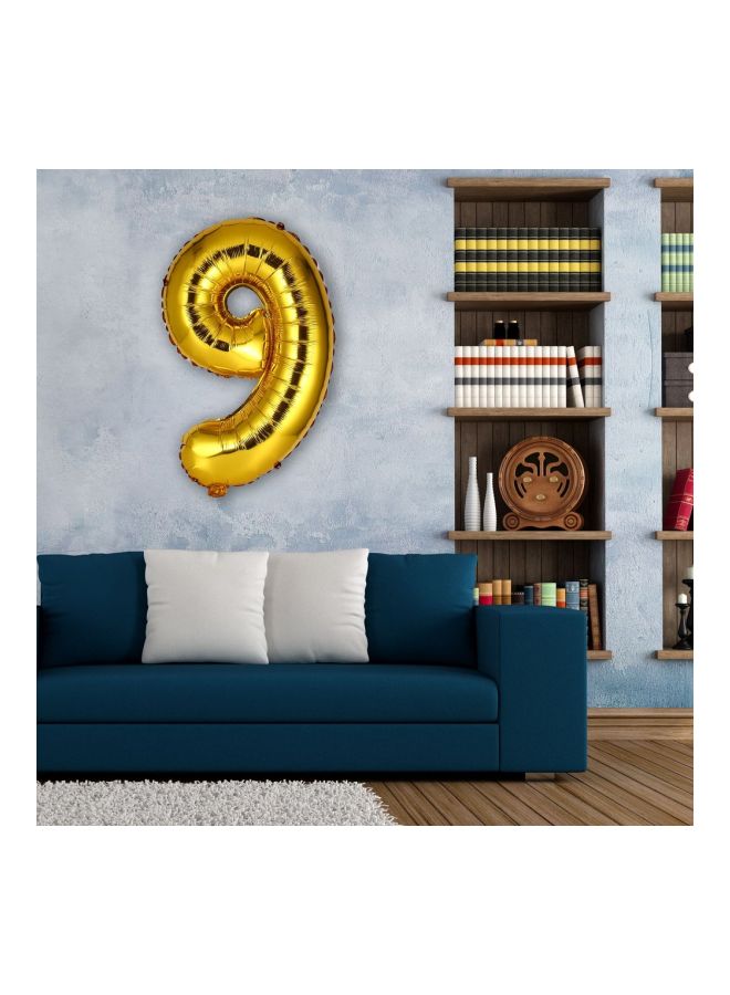 NIBEMINENT Numeric 9 Foil Balloon 30inch - Image 3