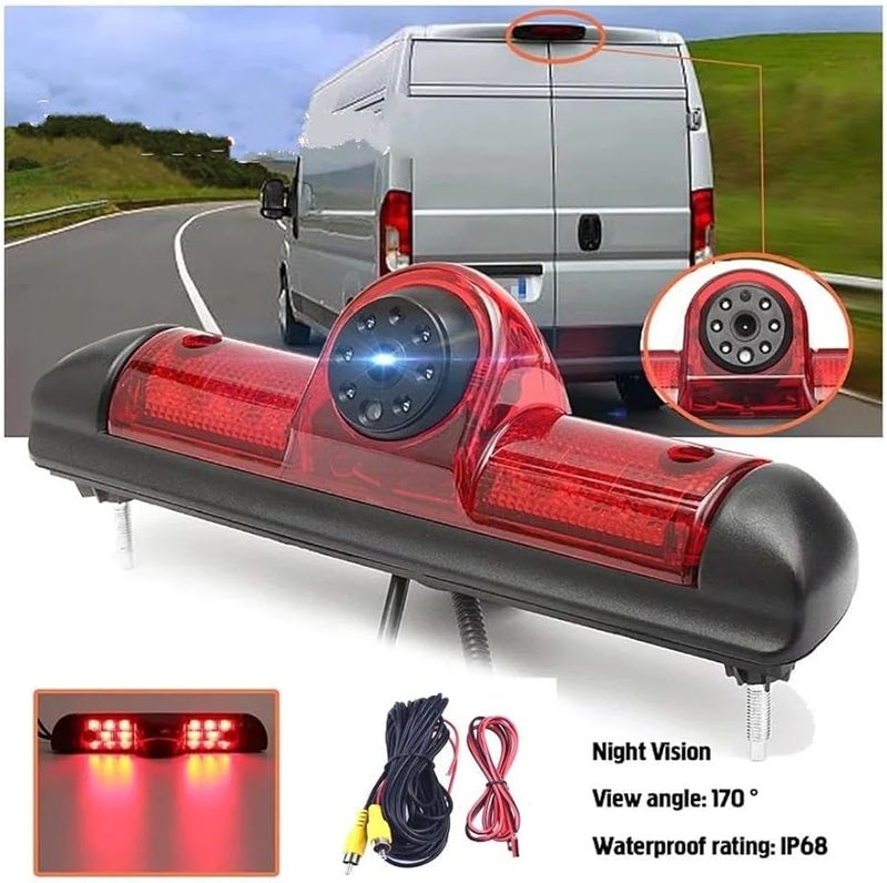 سيتروين جامبر الثالث مصباح الفرامل LED كاميرا الرؤية الخلفية مصباح التوقف عالي المستوى - Image 5