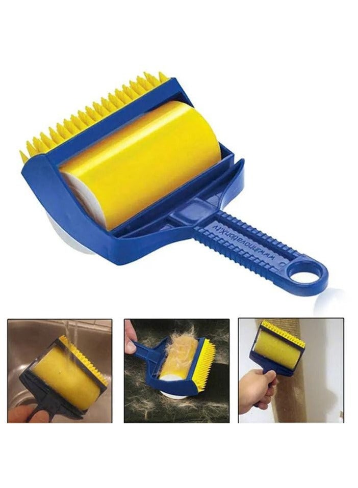 فرشاة إزالة الشعر اللاصقة متعددة الاستخدام لتنظيف الملابس والأثاث بسهولة - Image 3