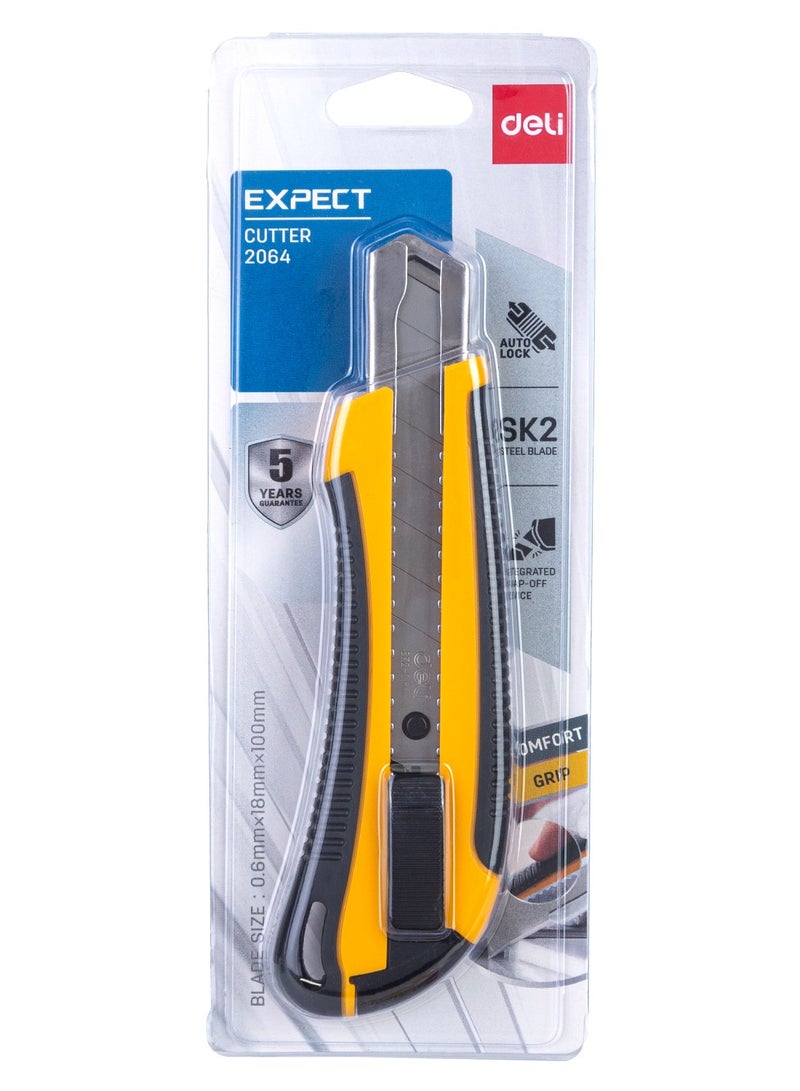 Deli سكين قطع متعددة الاستخدامات بشفرات قابلة للكسر - Image 1