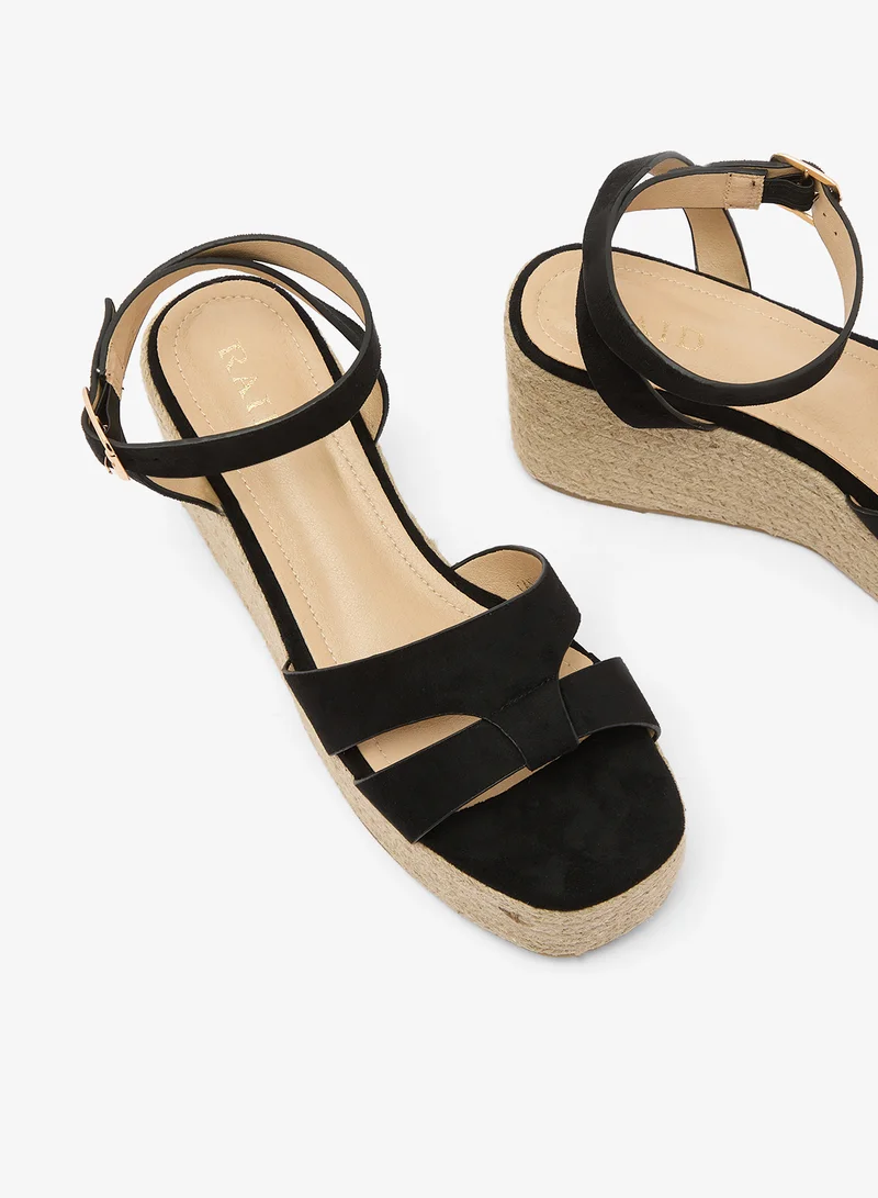 RAID  Ankle Strap Wedge Sandals for Women | Best Price UAE