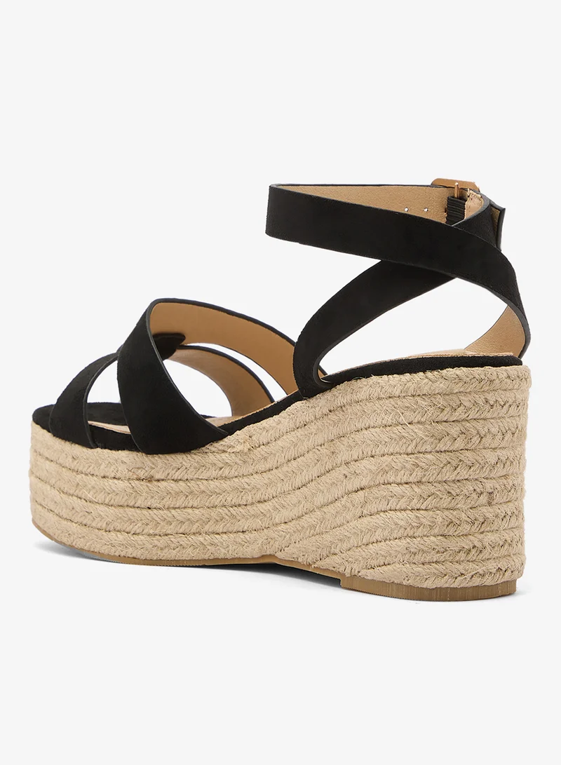 RAID  Ankle Strap Wedge Sandals for Women | Best Price UAE