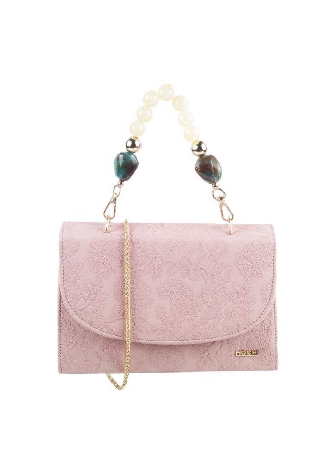 Mochi Mochi Women Pink Evening Bag (230-7691)  - Image 1
