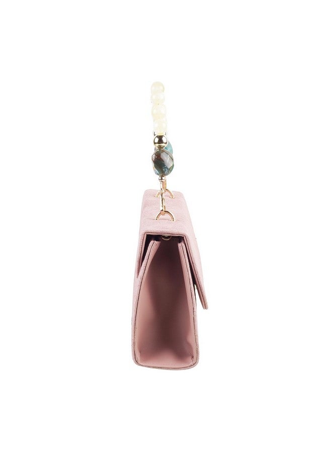 Mochi Mochi Women Pink Evening Bag (230-7691)  - Image 5