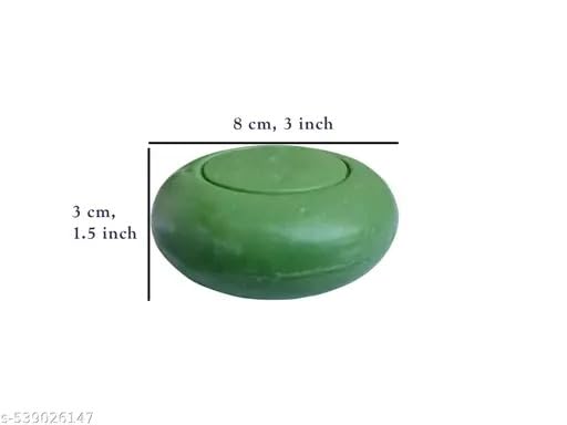 UPDESH Neem Herbal Soap with 18 Ayurvedic Herbs | Natural Anti-Bacterial Bath Soap | Chemical-Free & Skin Brightening | 100g (Pack of 10) - Image 2