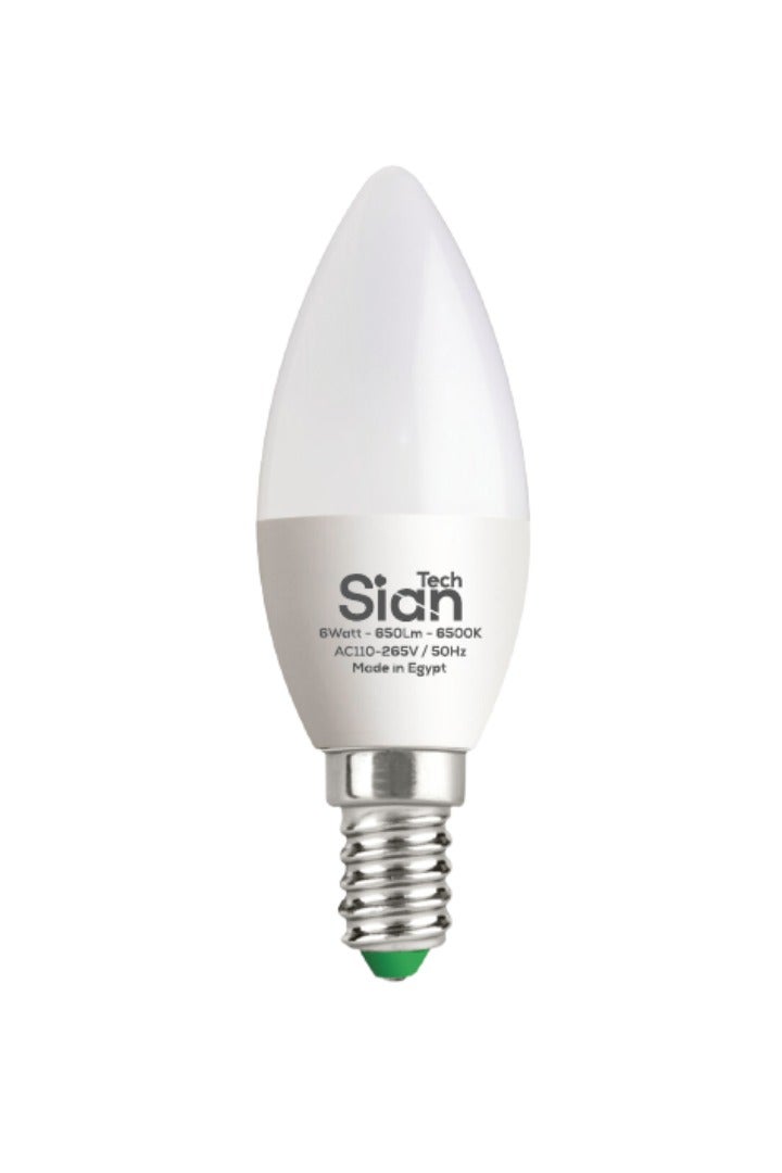 Sian Tech Candle light 6w white 3 years - Image 1
