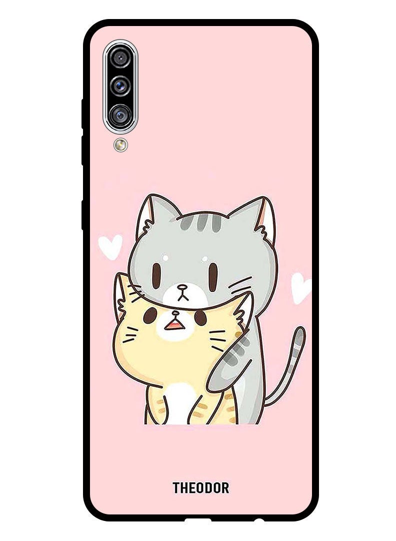 Theodor Protective Case Anti ScratchShockproof Cover For Samsung Galaxy A30S Two Cats Love - Image 1