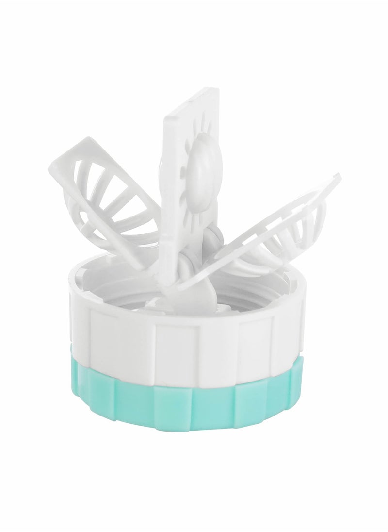 SYOSI 5 Pcs Manually Contact Lens Washer Cleaner Contact Lens Case Portable Rotation Contact Lens Cleaning Container for Everyday Use  - Image 4