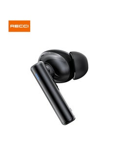 Recci Recci REP-W77 Warrior TWS ANC Wireless Earphones - Wireless Bluetooth Headphones with Charging Case - Black  - Image 5