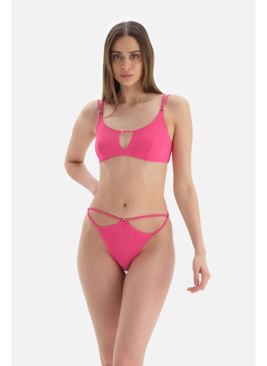 dagi Fuchya Ip Det. Brazilian Bikini Bottom