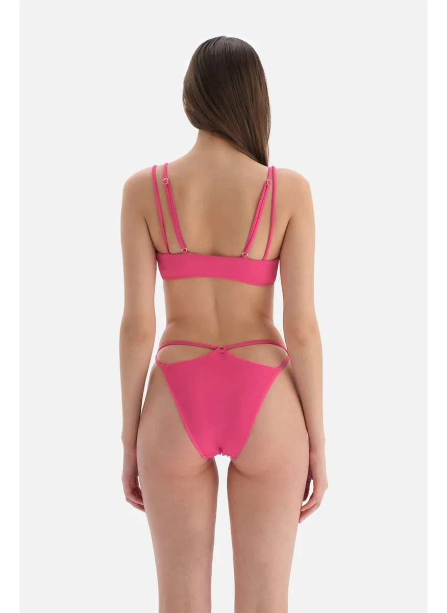 dagi Fuchya Ip Det. Brazilian Bikini Bottom