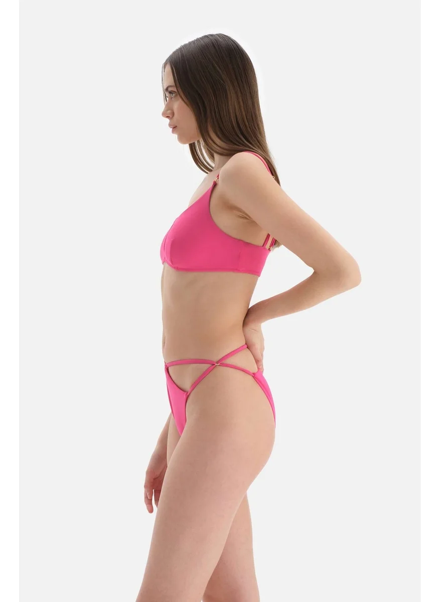 dagi Fuchya Ip Det. Brazilian Bikini Bottom