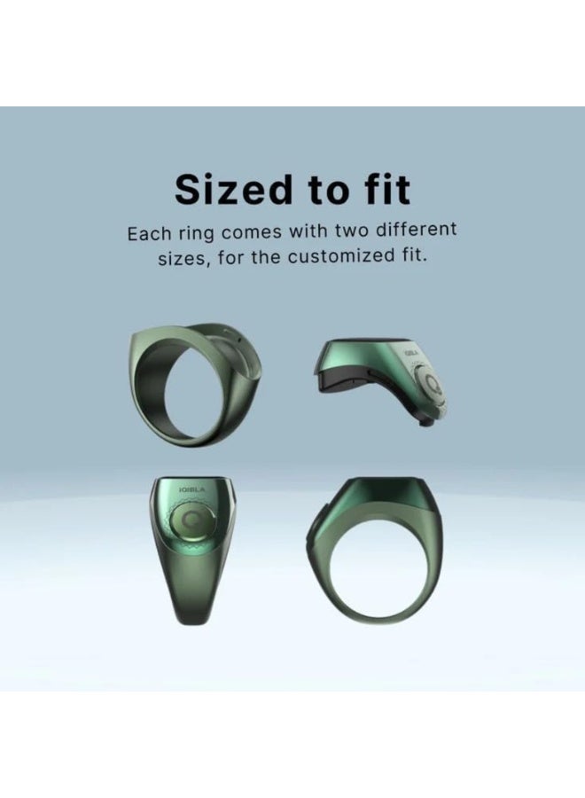 Tasbih Zikr Flex Pro Ring (Waterproof), F04 Metal Tasbih Counter Ring, Sizes 3 In 1 (18,20,22mm) - Image 2