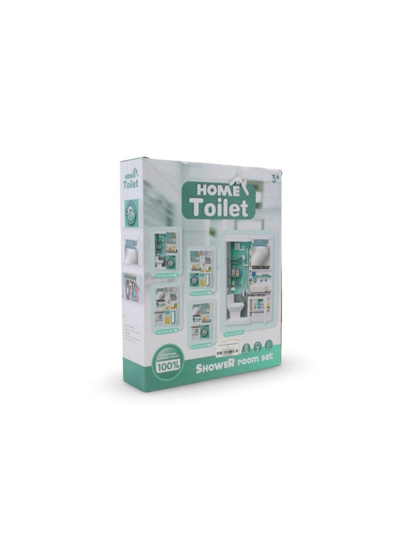 Chaoye Toys Bathroom and Washing Machine Play Set - Image 2