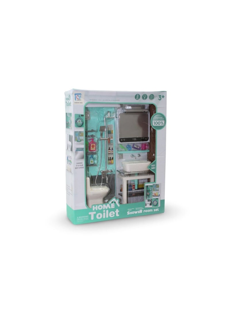 Chaoye Toys Bathroom and Washing Machine Play Set - Image 1