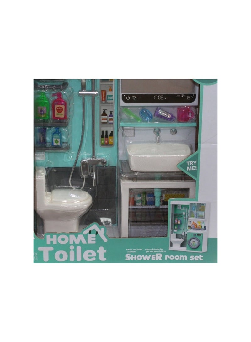 Chaoye Toys Bathroom and Washing Machine Play Set - Image 3