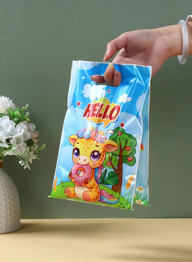 Generic Gift Favor Bags with Cute Jungle Animal Designs – Set of 20 Bags for Candy and All Types of Gifts, Perfect for Birthday Parties and Themed Celebrations  - Image 5