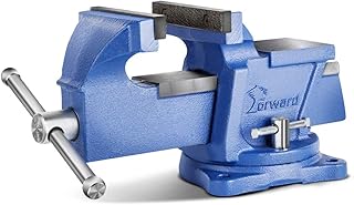 Forward 0804 4-Inch Bench Vise with Swivel Base and Anvil (4") - Image 1