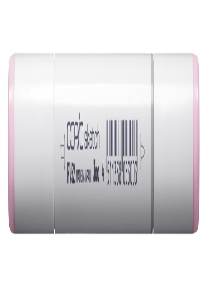 Copic Sketch Marker with Replaceable Nib, Cotton Candy - Image 4