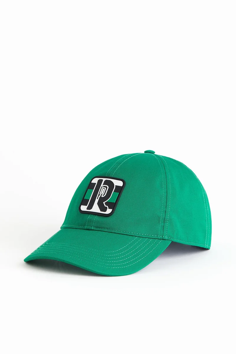 H&M Appliquéd cotton cap