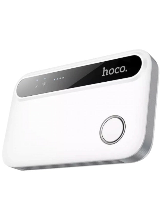 هوكو يتميز جهاز التوجيه بأنه مدمج ومتكامل Hoco WiFi HI41 - Image 2