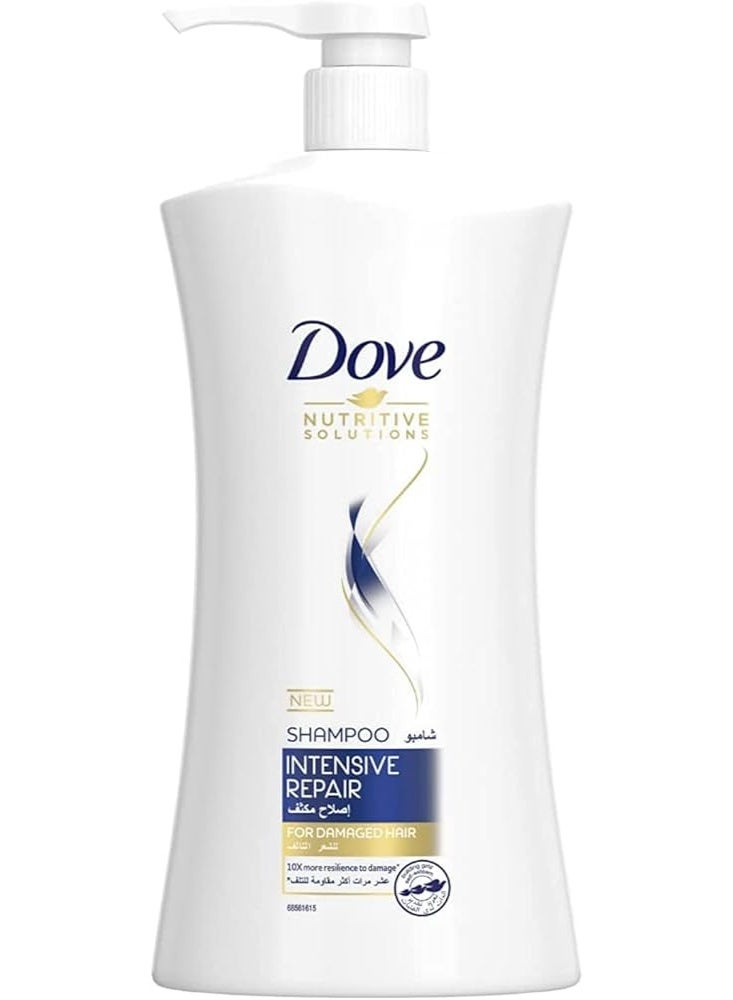دوف شامبو من دوف للشعر المتضرر، يصلح ويغذي الشعر، مع مكونات طبيعية، عبوة واحدة سعة 1000 مليلتر - Image 1