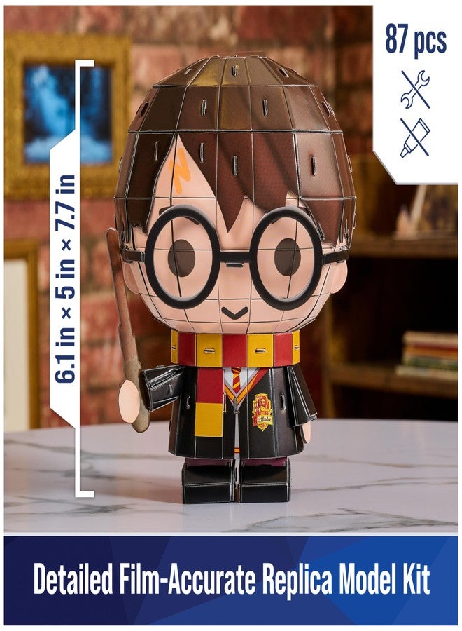 4D Build Spin Master Games , Harry Potter Character 3D Puzzle Model Kit 87 Pcs, Harry Potter Gifts Desk Decor, Building Toys, 3D Puzzles for Adults & Teens 12+ - Image 2