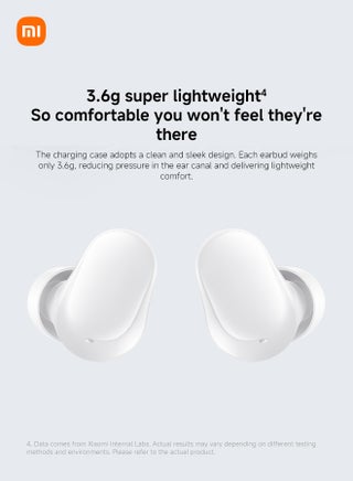 سماعات ريدمي بودز 6 بلاي - سماعات أذن، عمر بطارية 36 ساعة، سائق ديناميكي 10 مم مع 5 إعدادات EQ، تقليل الضوضاء بالذكاء الاصطناعي للمكالمات، بلوتوث 5.4، شحن سريع لـ 3 ساعات من الموسيقى في 10 دقائق - view 3