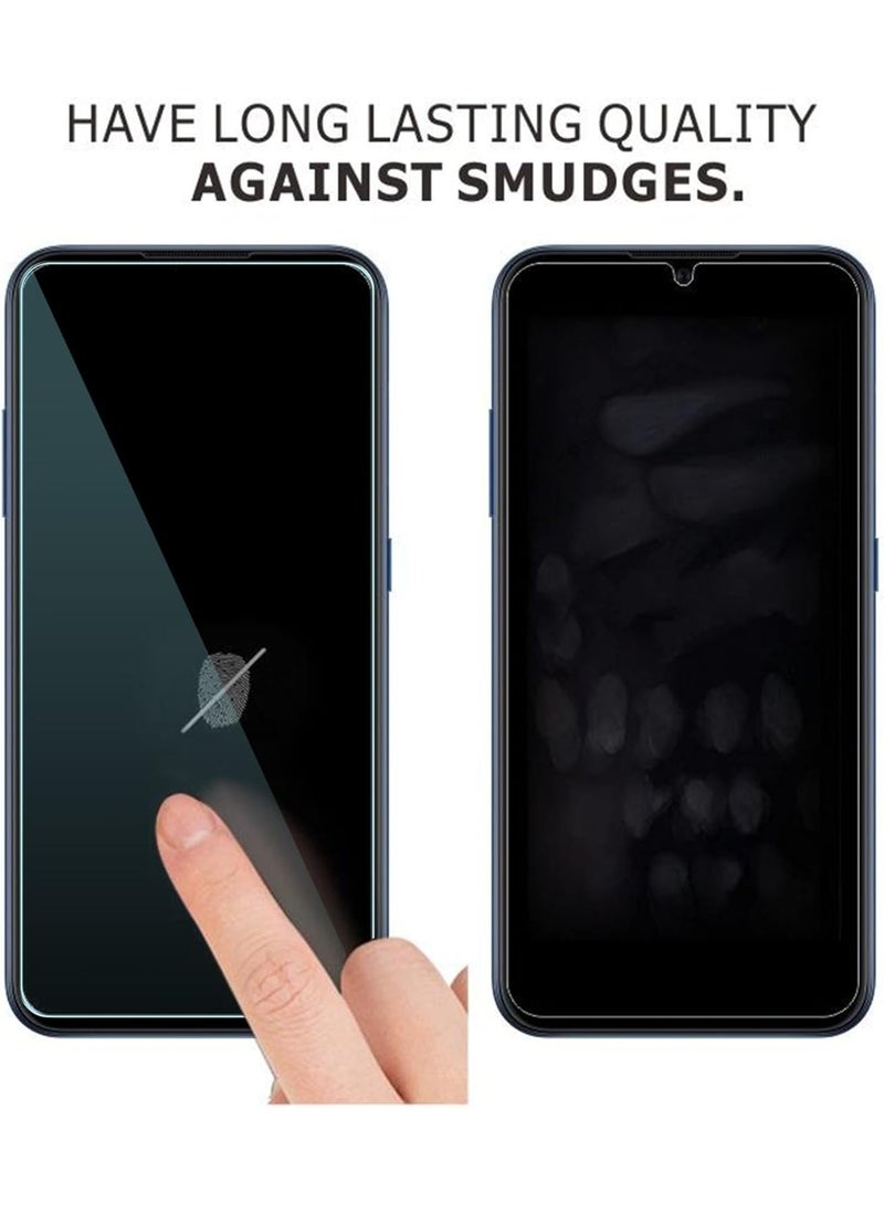 SanHu 2 Piece Pack for Infinix Note 50 X Screen Protector - Full Coverage Delicate Touch Tempered Glass Screen Protector for Infinix Note 50 X，Clear - Image 3