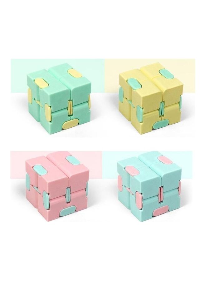 NIBEMINENT 4-Piece Second Order Rubik Cube Decompression Toy - Image 1