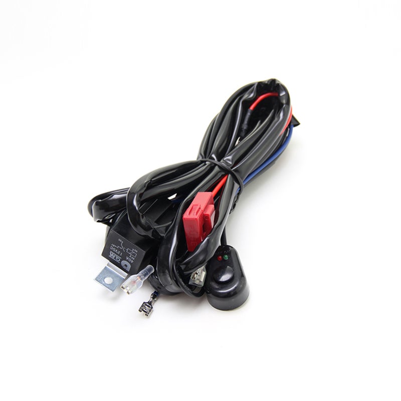 12Volt 40A Car Light Wire Set High Power One-Drive-Two Car Lamp Wire PureCopper Wire Group Car Spotlights Switch Wiring Group - Image 1