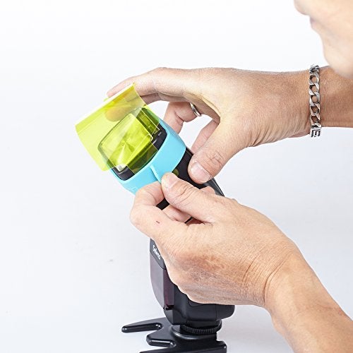 Selens Universal Lighting Filter Kit - 20pcs Color Correction Gels for Camera Flash & Studio Lighting - Image 2
