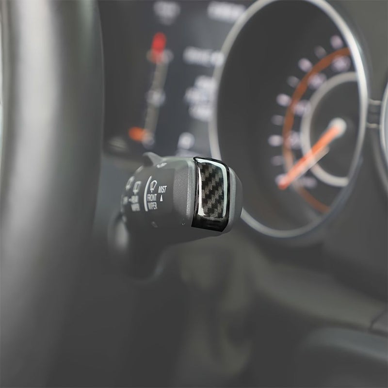 Turn Signal Rain Wiper Lever Cover Trim Pink Compatible With Jeep Wrangler JL 2018 2024 Gladiator JT 2023 - Image 5