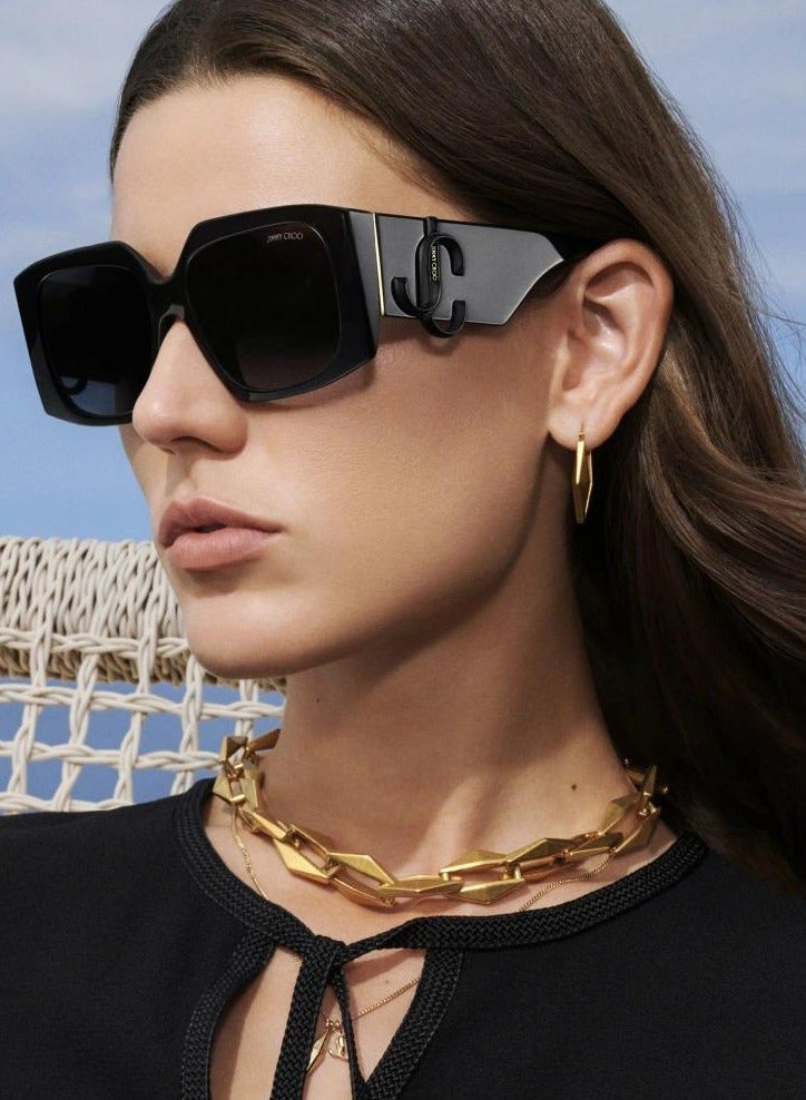 جيمي تشو نظارة شمسية نسائية Jimmy Choo JC5006U/5000/8G - Image 4